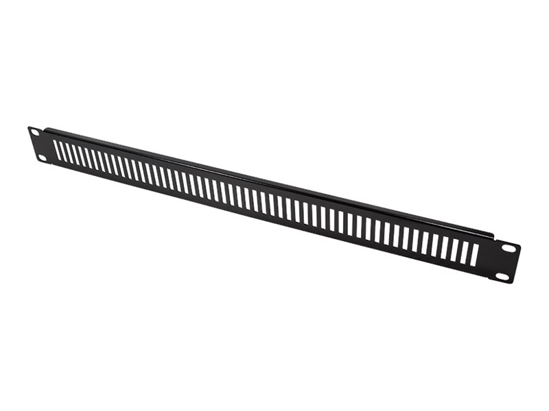 LogiLink Rack - Leerkonsole - Schwarz, RAL 9005 - 1U - 48.3 cm (19)