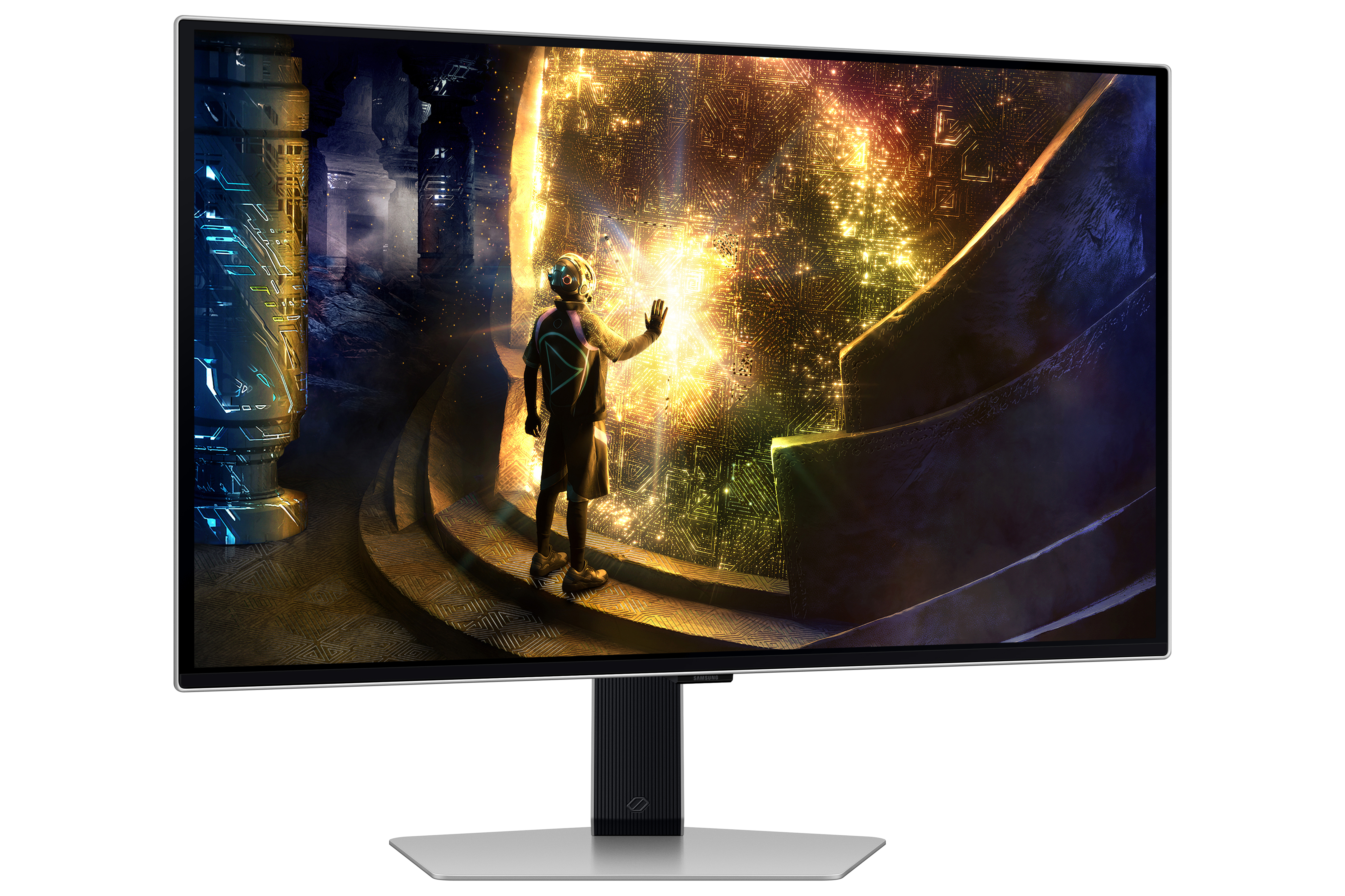 Samsung S27DG610SU pantalla para PC 68,6 cm (27) 2560 x 1440 Pixeles Quad HD OLED Plata