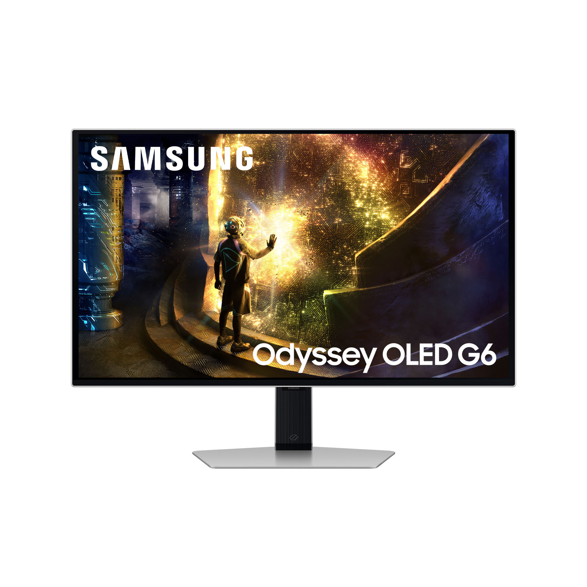 Samsung S27DG610SU pantalla para PC 68,6 cm (27) 2560 x 1440 Pixeles Quad HD OLED Plata