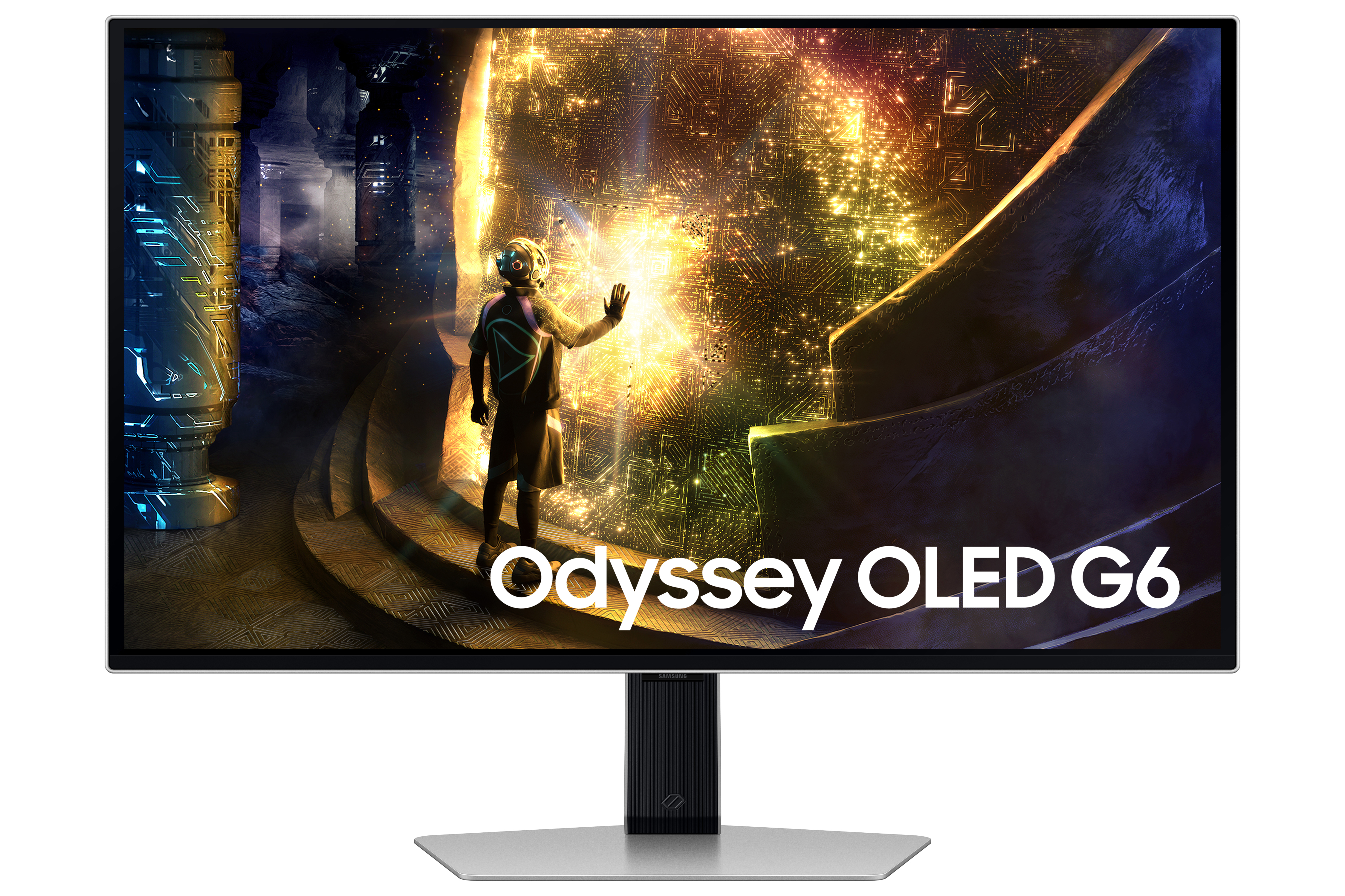 Samsung S27DG610SU pantalla para PC 68,6 cm (27) 2560 x 1440 Pixeles Quad HD OLED Plata
