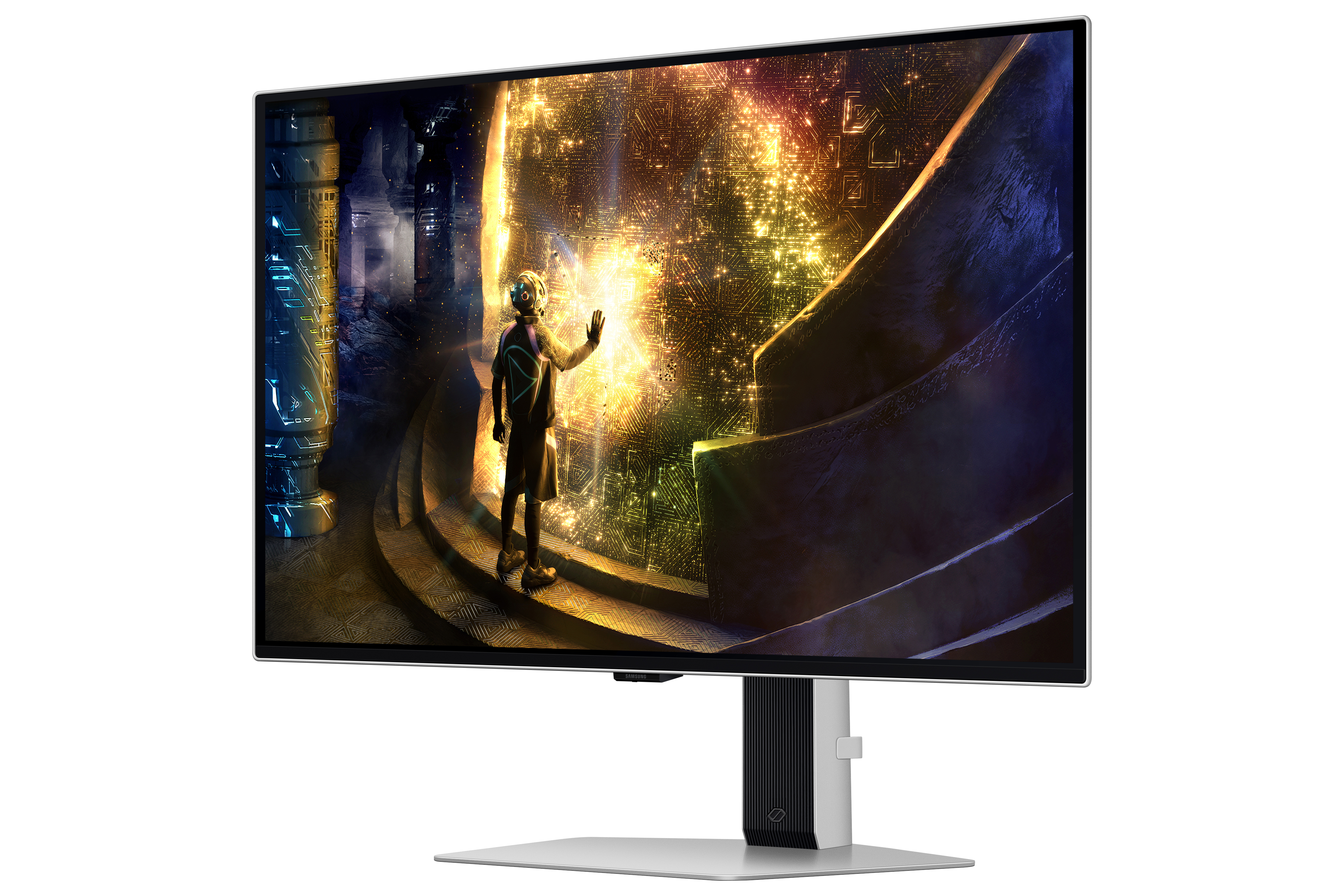 Samsung S27DG610SU pantalla para PC 68,6 cm (27) 2560 x 1440 Pixeles Quad HD OLED Plata