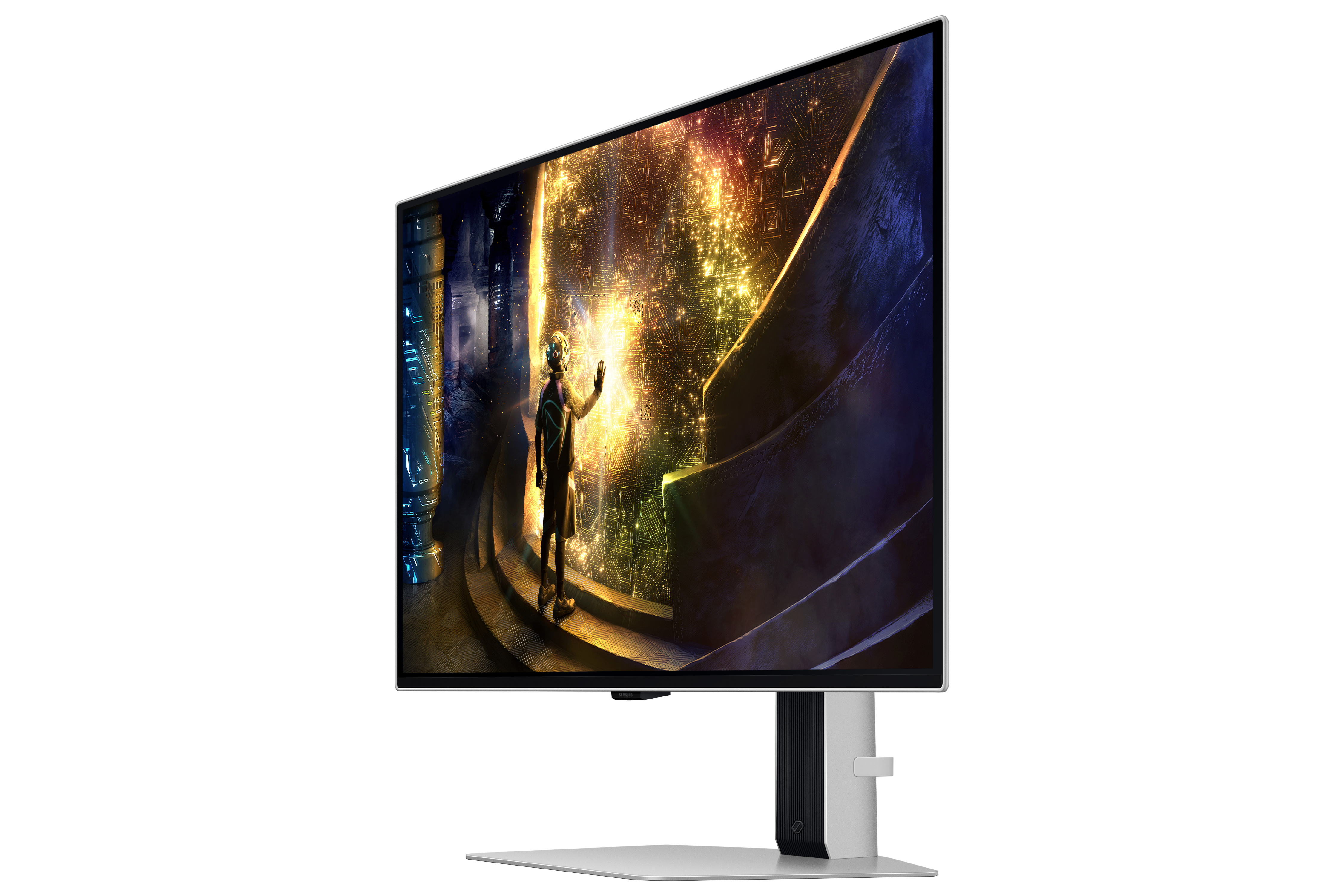 Samsung S27DG610SU pantalla para PC 68,6 cm (27) 2560 x 1440 Pixeles Quad HD OLED Plata