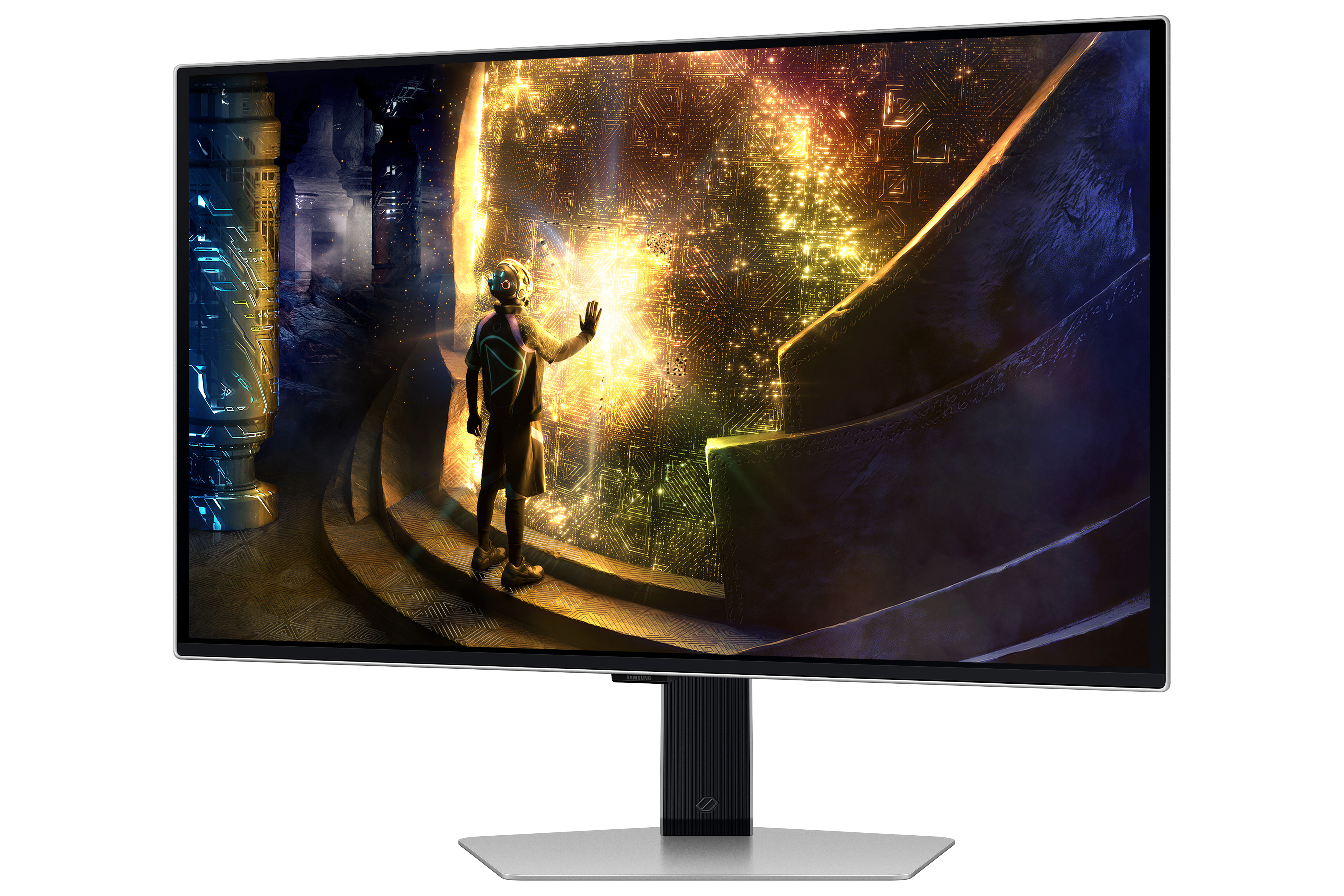 Samsung S27DG610SU pantalla para PC 68,6 cm (27) 2560 x 1440 Pixeles Quad HD OLED Plata
