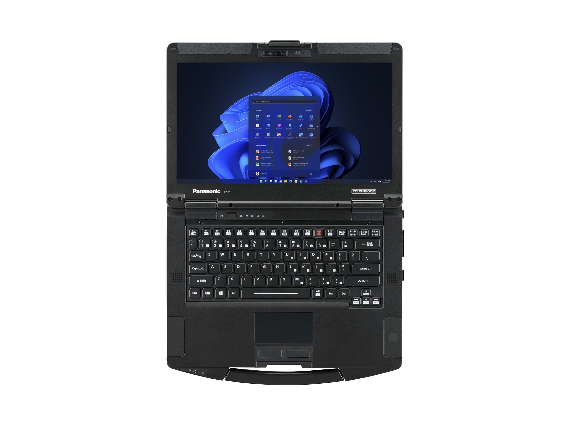 Panasonic Toughbook 55 - Robust - Intel Core i5 1345U - Win 11 Pro - UHD Graphics - 16 GB RAM - 512 GB SSD NVMe, TCG Opal Encryption - 35.6 cm (14)