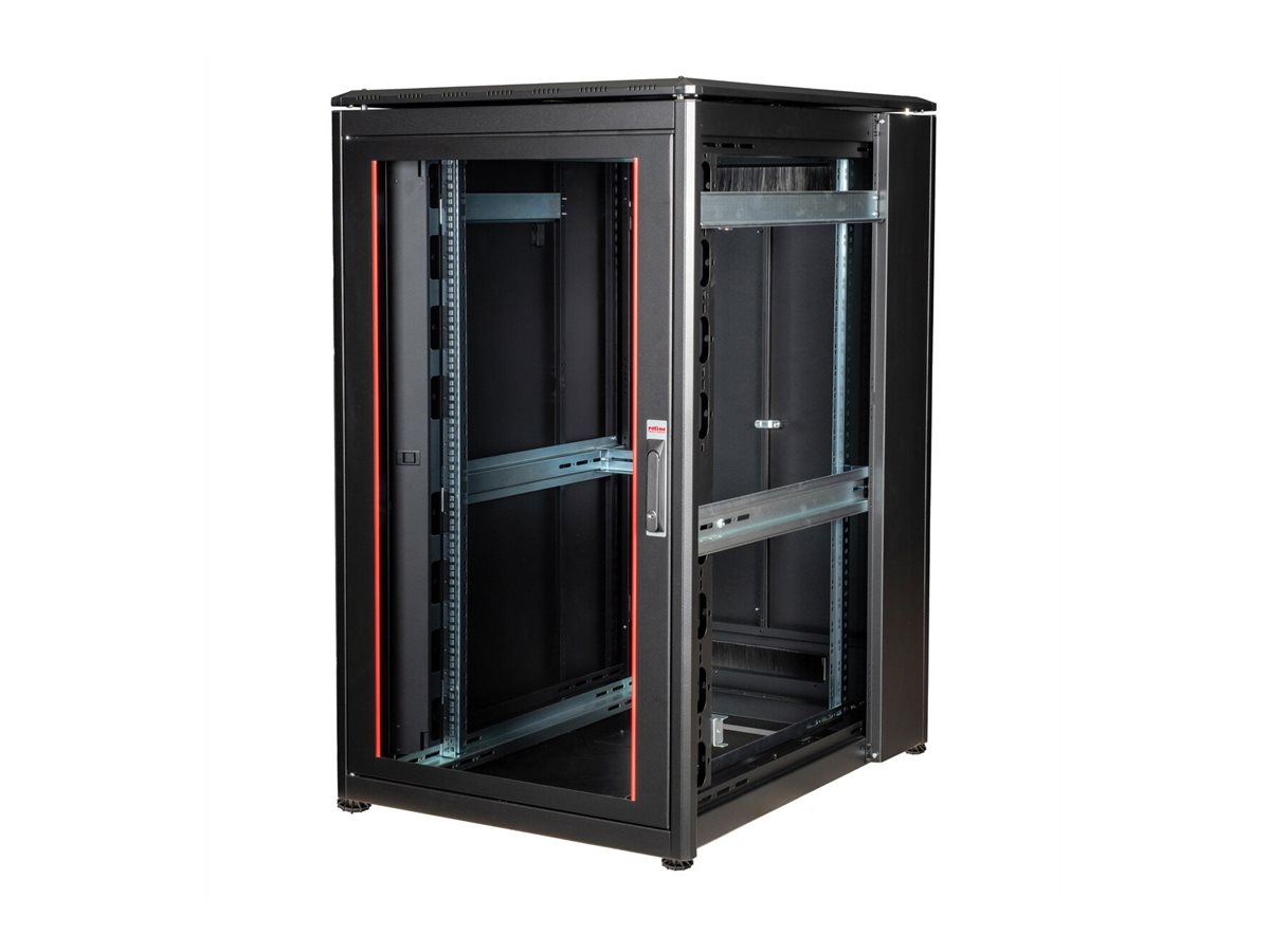ROLINE Pro - Schrank Netzwerkschrank - mit Glast�r, 800 x 1000 mm (B x T)