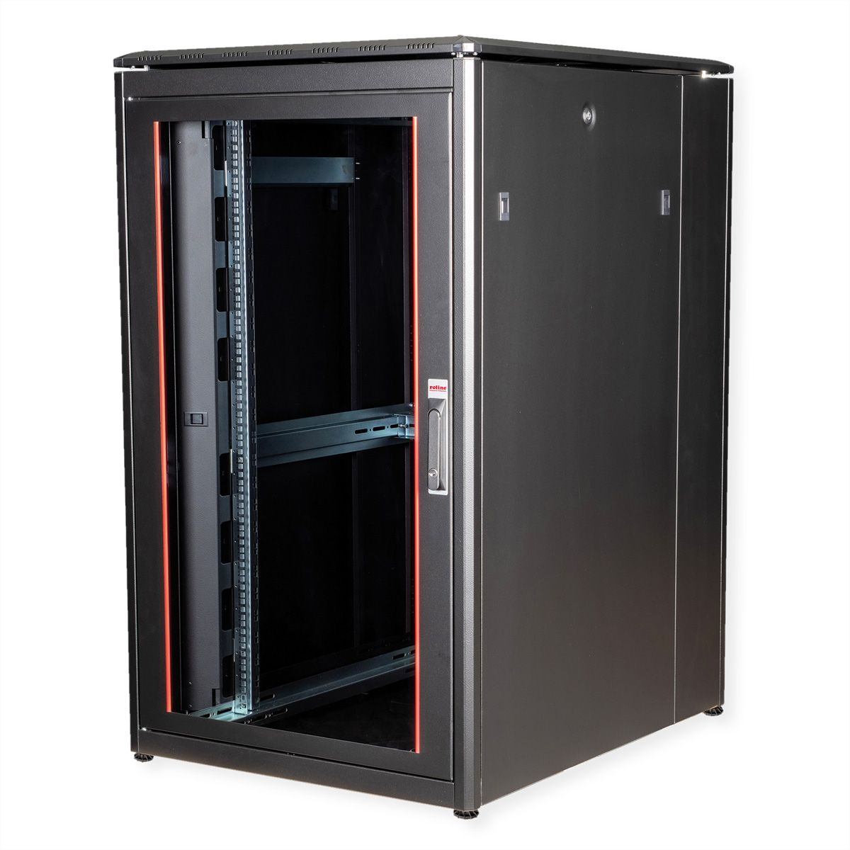 ROLINE Pro - Schrank Netzwerkschrank - mit Glast�r, 800 x 1000 mm (B x T)