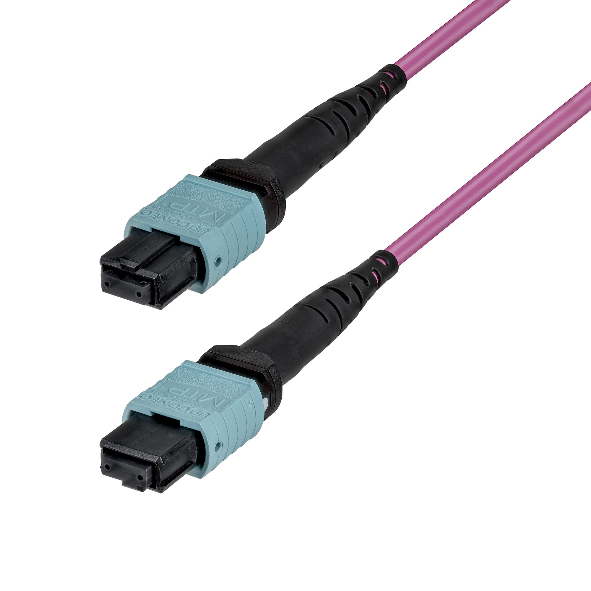 StarTech.com 5m (16ft) MTP�/MPO Fiber Optic Cable, 12F Type-A, OS2 Single Mode MTP/APC Female Fiber Patch Cable, 9/125�m, OFNP Plenum, MTP-12 Fiber Jumper Cord