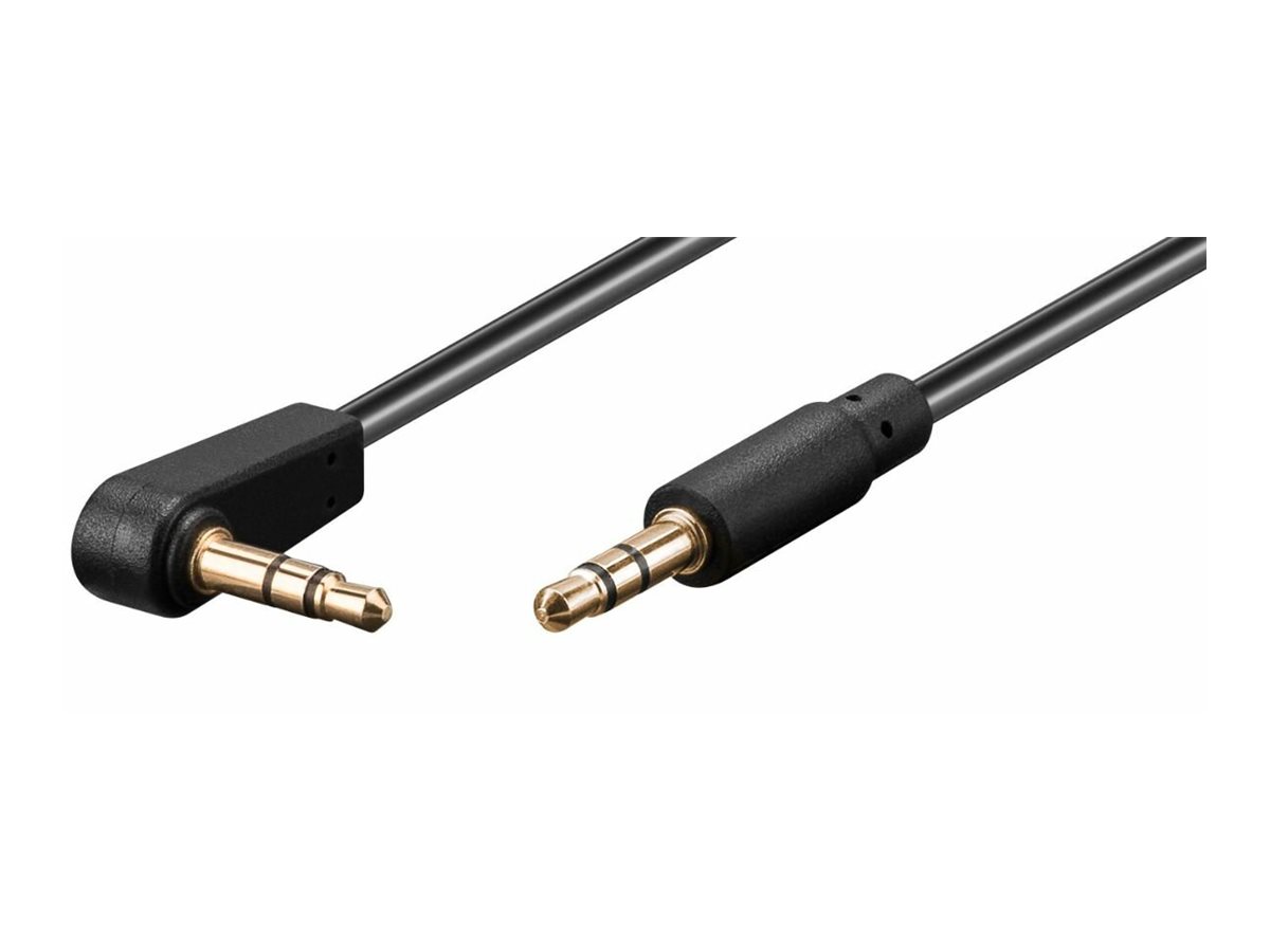 Microconnect AUDLL05A cavo audio 0,5 m 3.5mm Nero