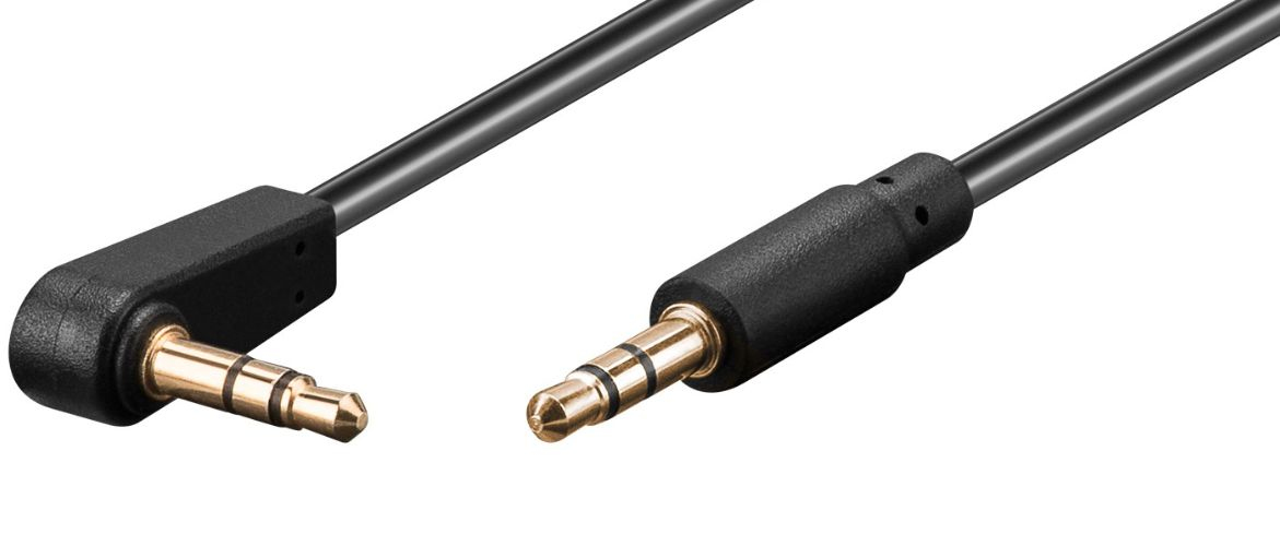Microconnect AUDLL05A cavo audio 0,5 m 3.5mm Nero