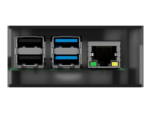 ICY BOX IB-RP108 Custodia Antracite, Nero