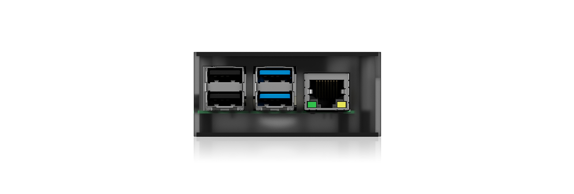 ICY BOX IB-RP108 Custodia Antracite, Nero