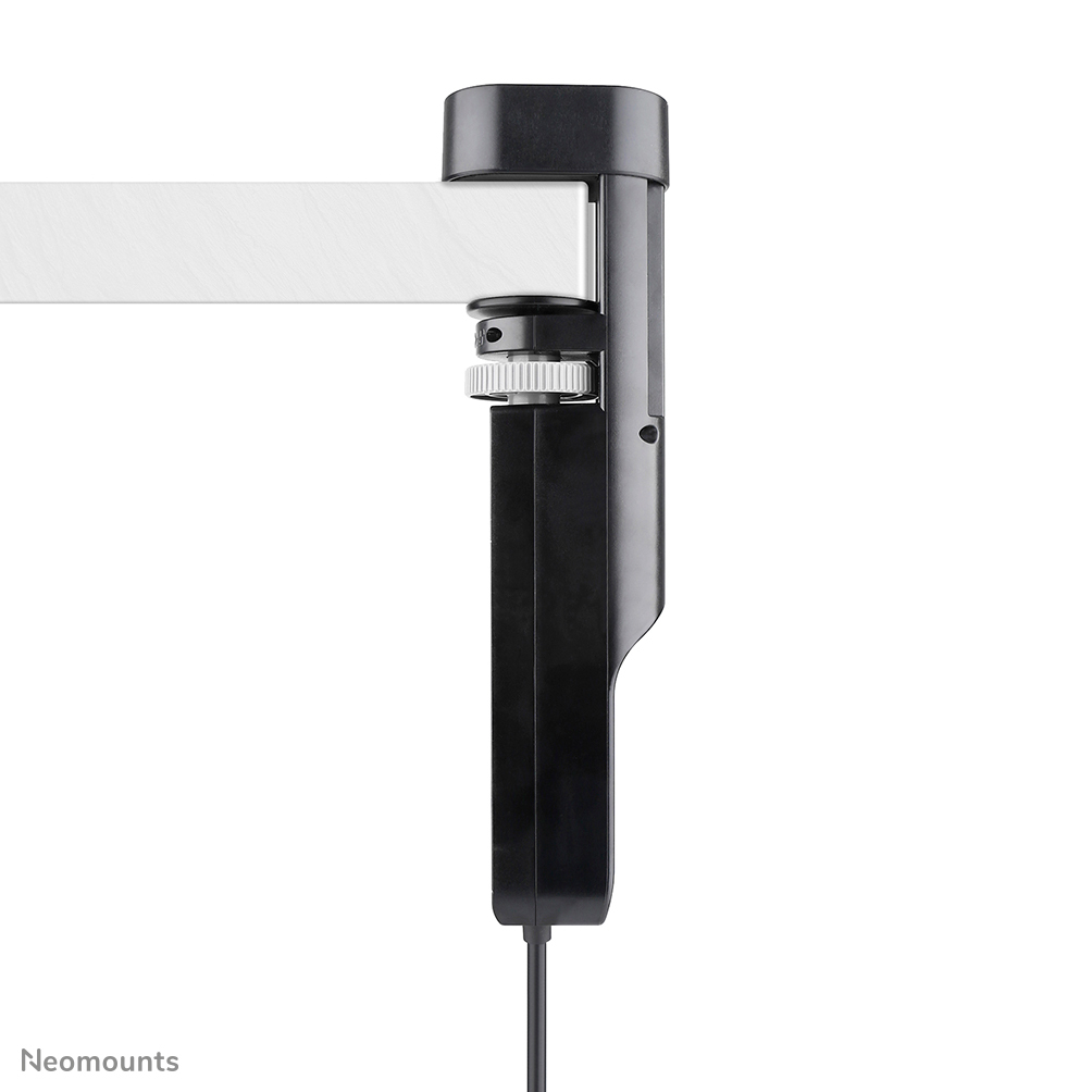Neomounts DS22-840BL6 Regleta de sobremesa con abrazadera y puertos USB-C y USB-A - carga r�pida