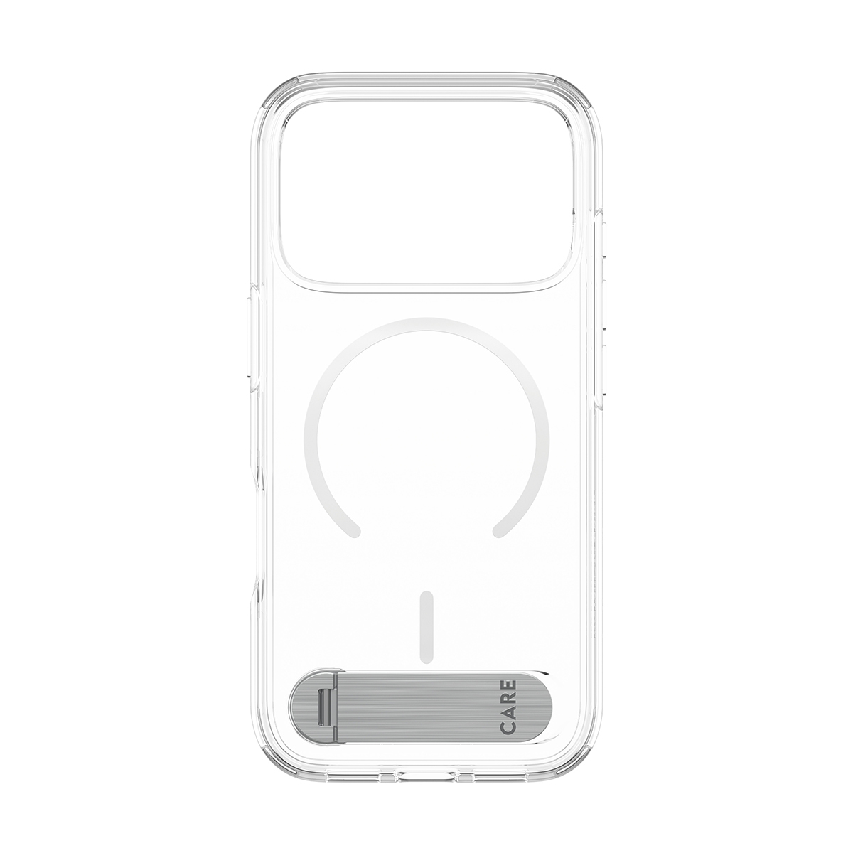 PanzerGlass CARE by � Kickstand Case Transparent w. White MagSafe iPhone 2026 Pro | 17 Pro coque de protection pour t�l�phones portables Housse