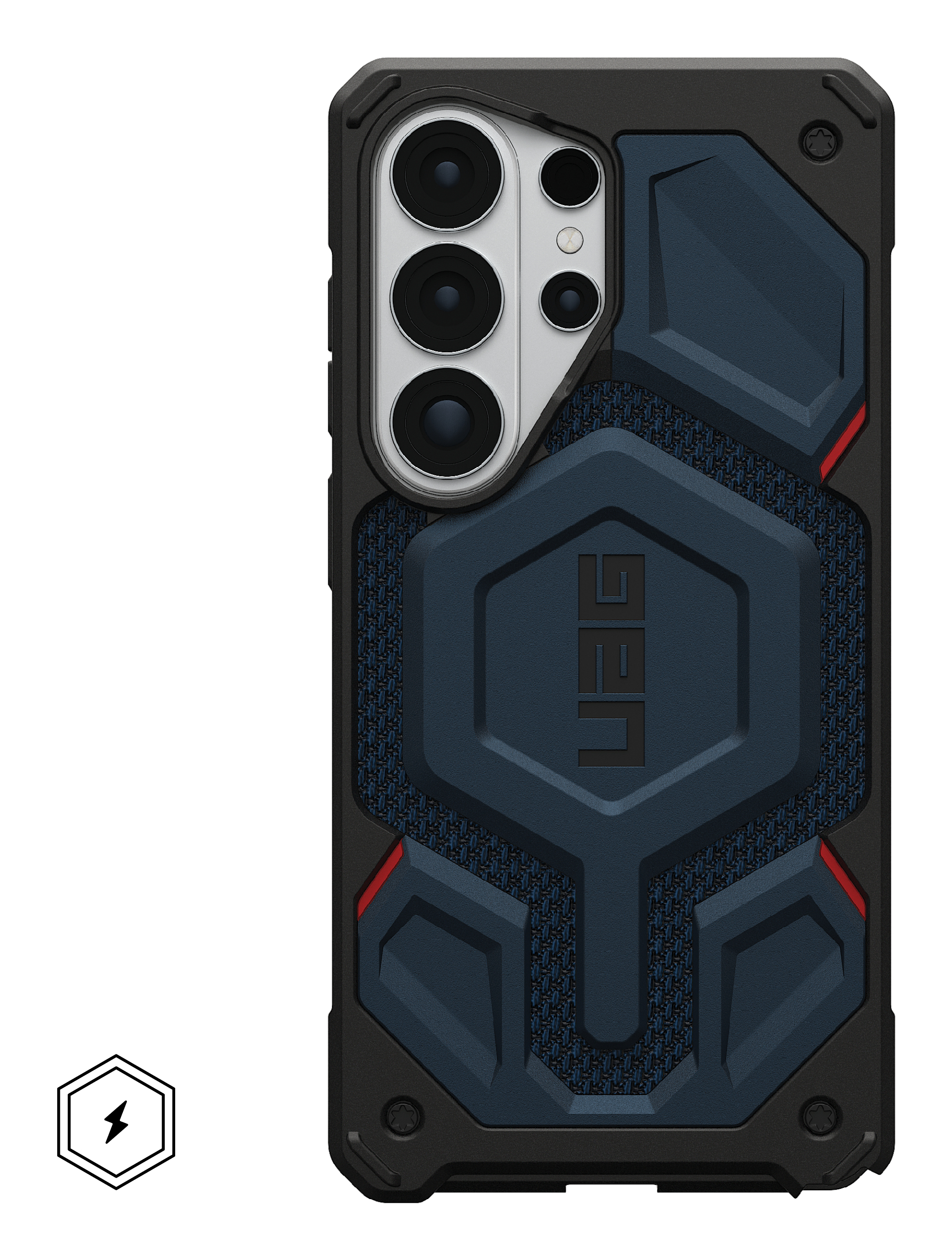 Urban Armor Gear Monarch Pro Kevlar mobile phone case 17.5 cm (6.9) Cover Dark Blue
