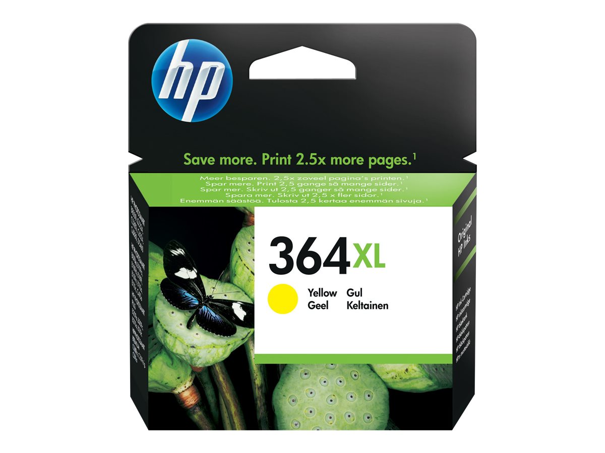 HP 364XL cartouche dencre jaune grande capacit� authentique