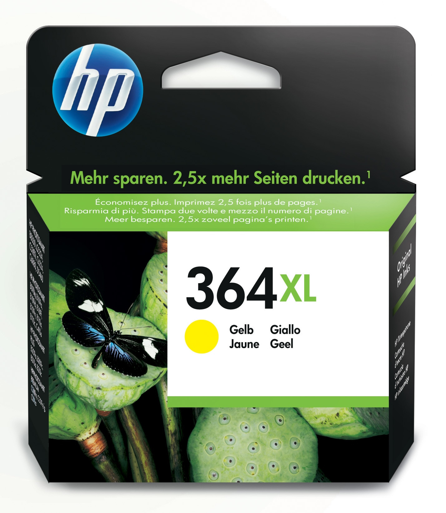 HP 364XL cartouche dencre jaune grande capacit� authentique