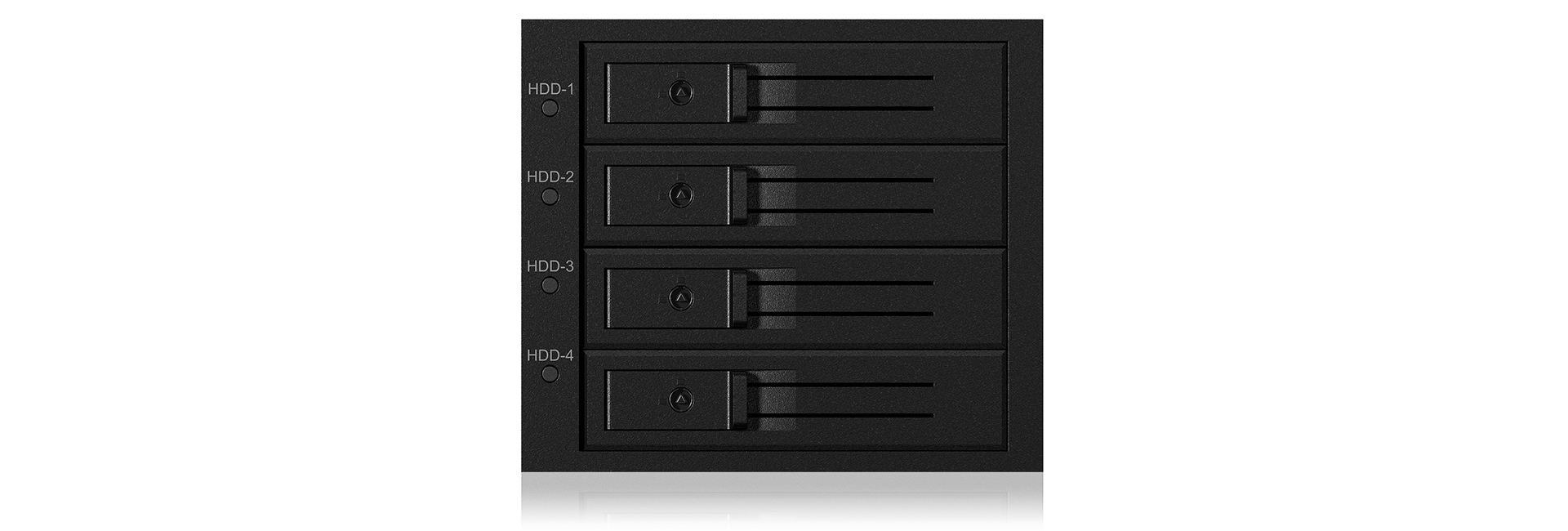 ICY BOX IB-564SAS-12G - Gehuse fr Speicherlaufwerke mit Lfter - 3.5 (8.9 cm)