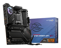 MSI MPG X670E CARBON WIFI - AMD - Sockel AM5 - AMD Ryzen 7 - DDR5-SDRAM - 128 GB - DIMM