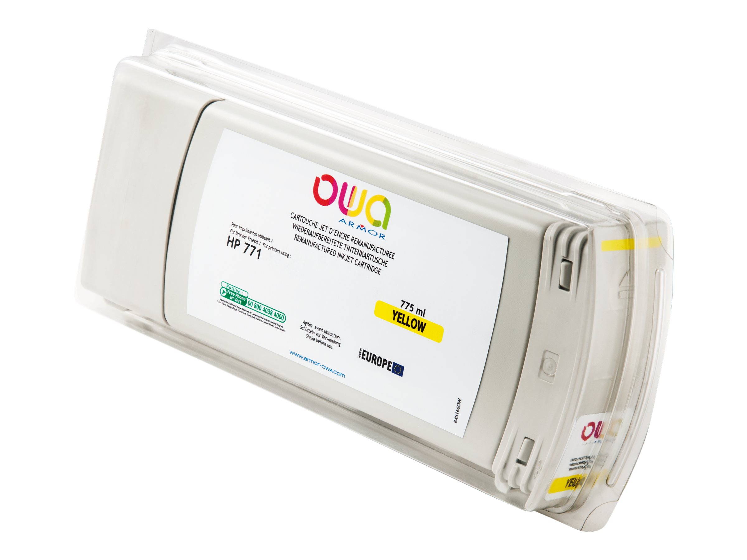 Armor B45166OW cartouche dencre Jaune