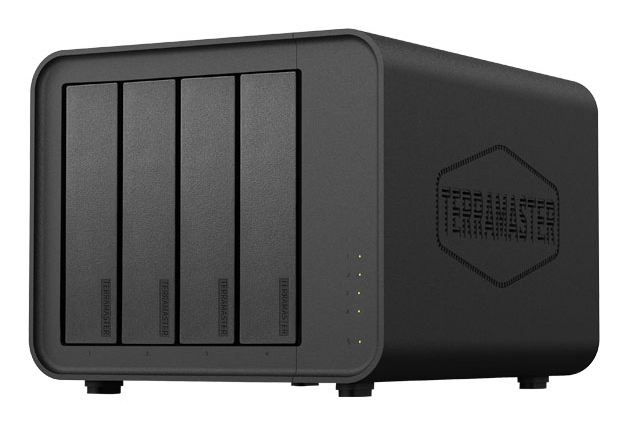 TerraMaster D8 HYBRID disk array Desktop Black
