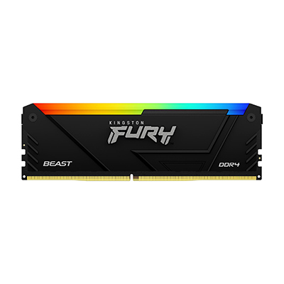 Kingston FURY Beast RGB - DDR4 - Kit - 128 GB: 4 x 32 GB