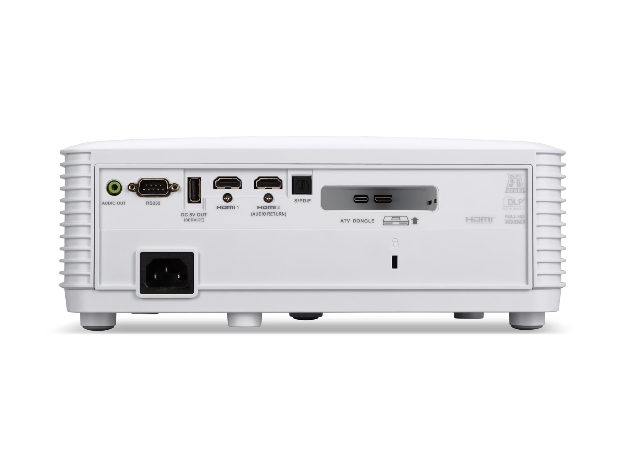 Acer Vero HL6510ATV - DLP-Projektor - Laser/LED - tragbar - 3D - 5000 ANSI-Lumen - Full HD (1920 x 1080)