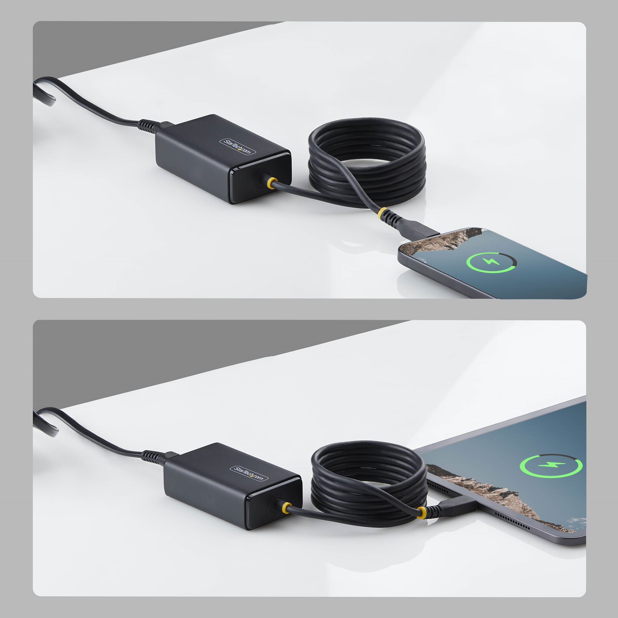StarTech.com 165LE-USB-C-CHARGER adaptador e inversor de corriente Interior 65 W Negro