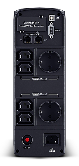 CyberPower CP1600EIPFCLCD uninterruptible power supply (UPS) Line-Interactive 1.6 kVA 1000 W 6 AC outlet(s)