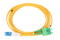Extralink LC/UPC-SC/APC| Patchkabel| Einzelmodus Duplex G652D PVC - Kabel - Netzwerk