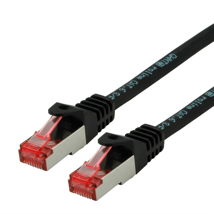 ROLINE 21.15.2655 c�ble de r�seau Noir 5 m Cat6 S/FTP (S-STP)