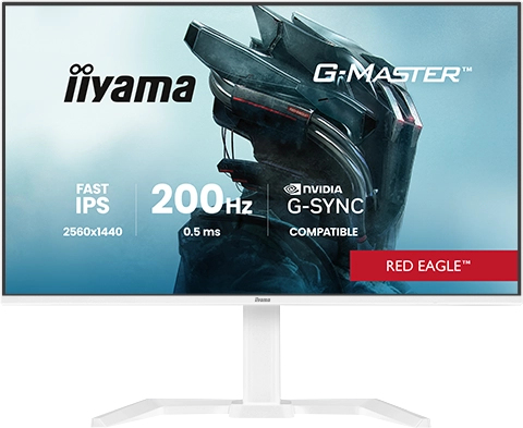iiyama G-MASTER GB2771QSU-W1 computer monitor 68.6 cm (27) 2560 x 1440 pixels Wide Quad HD White