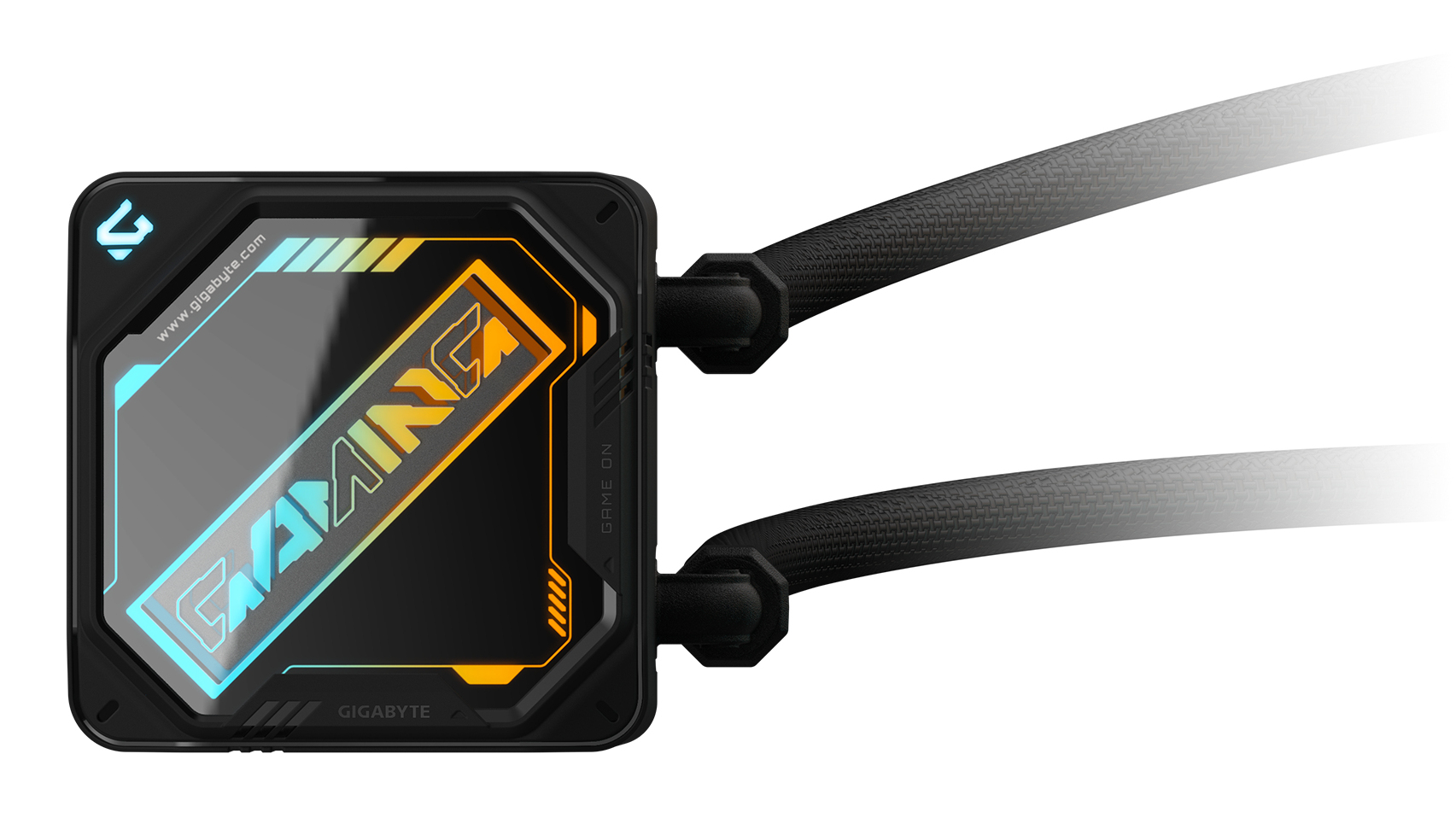 GIGABYTE GAMING 240 Refrigeraci�n L�quida para CPU - 2x120mm Ventiladores ARGB, mecanismo de enclavamiento deslizante, DAISY-CHAIN, Compatible con Intel LGA 1851 y AMD AM5