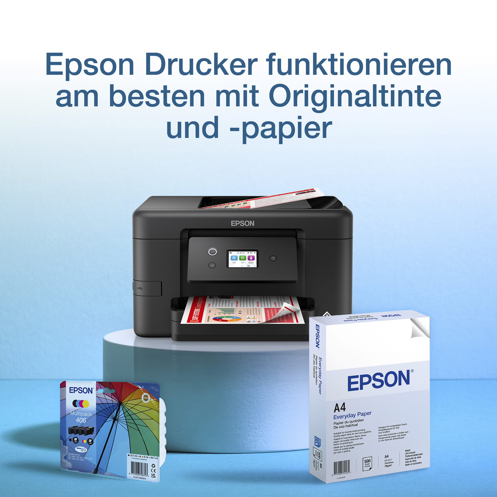 Epson Multipack 4-colour 406 Umbrella DURABrite Ultra Ink