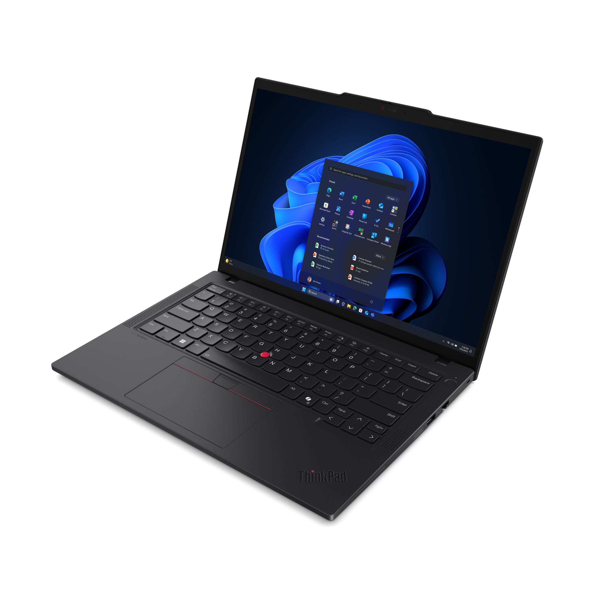 Lenovo ThinkPad T14 Gen 6 (Intel) Intel Core Ultra 7 255U Laptop 35.6 cm (14) WUXGA 64 GB DDR5-SDRAM 1 TB SSD Wi-Fi 6E (802.11ax) Windows 11 Pro German Black