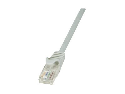 LogiLink 3m Cat.6 U/UTP RJ45 cable de red Gris Cat6 U/UTP (UTP)