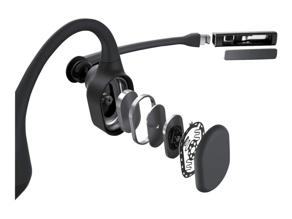 AfterShokz C102BK | Shokz OpenComm Headset Wireless Ear-hook