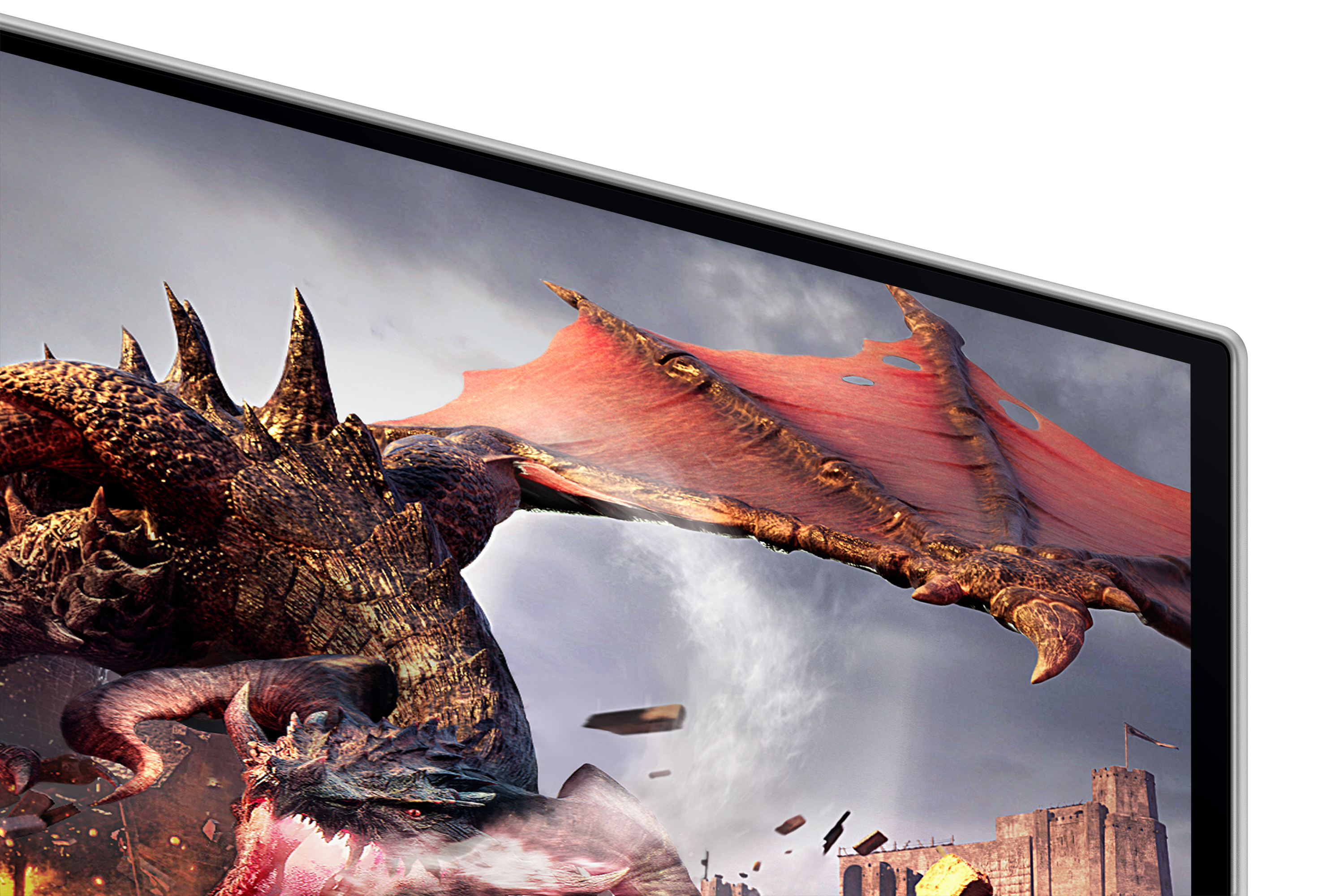 Samsung G80SD computer monitor 81.3 cm (32) 3840 x 2160 pixels 4K Ultra HD OLED Silver