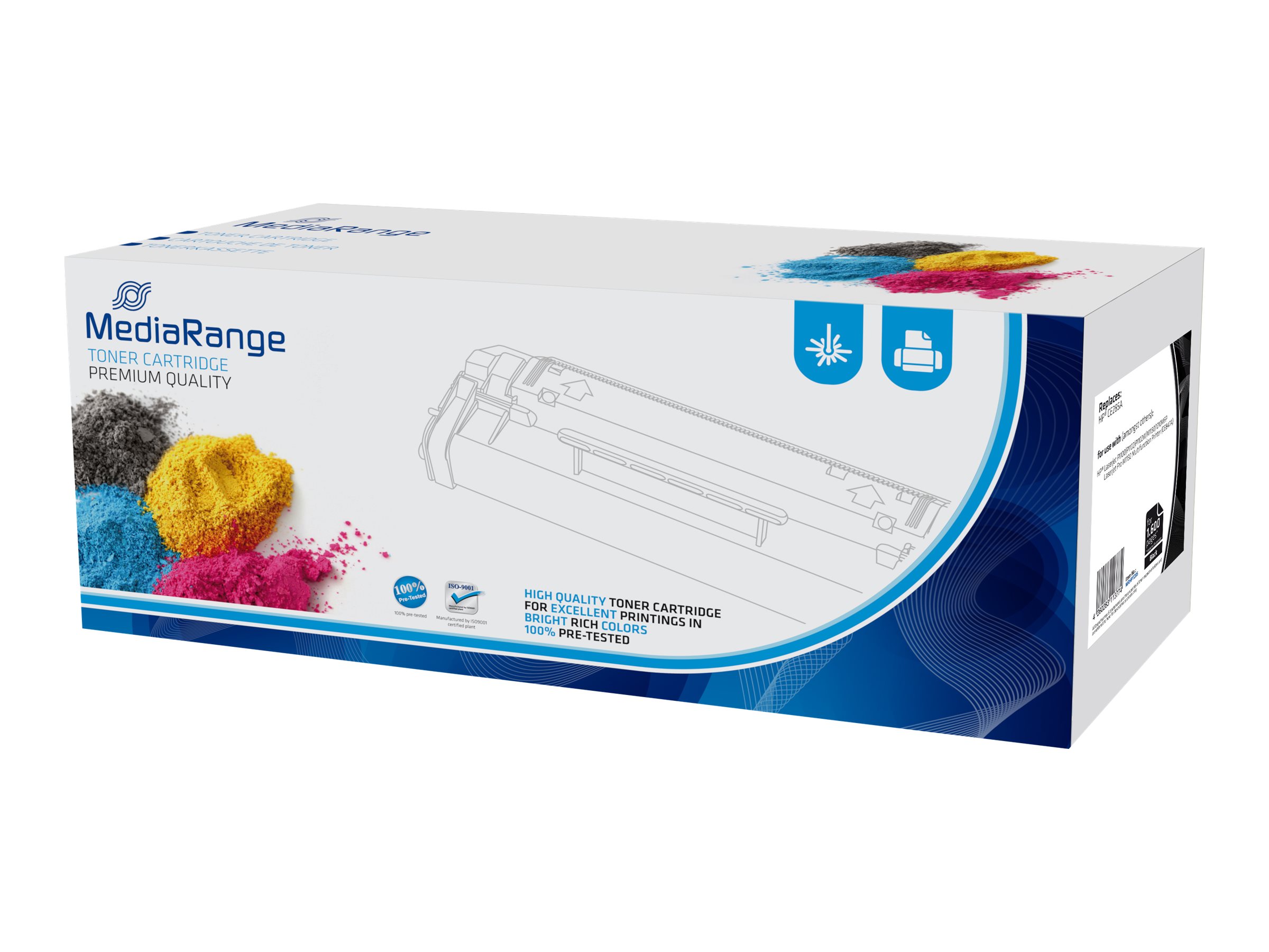 MEDIARANGE Cyan - kompatibel - Tonerpatrone (Alternative zu: HP 305A, HP CE411A)