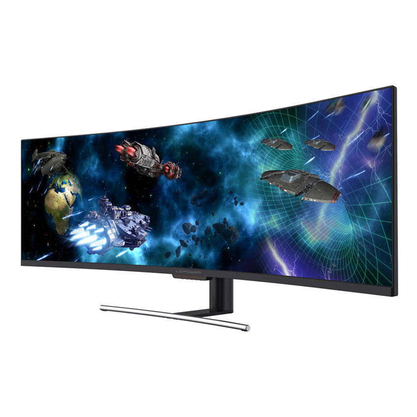 LC-Power LC-M49-DFHD-144-C-Q - QLED-Monitor - gebogen - 124.46 cm (49)