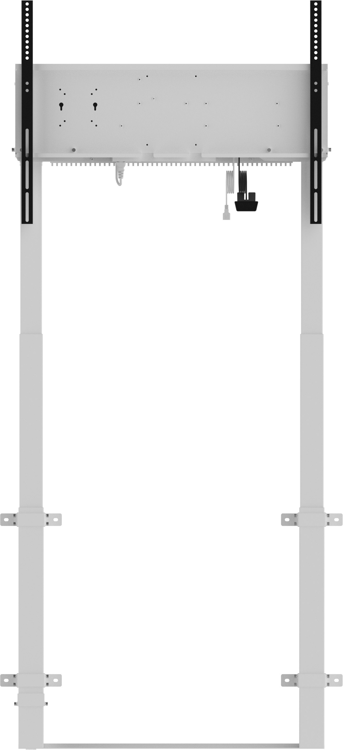 iiyama MD-WLIFT2031-W1 monitor mount / stand 2.67 m (105) Floor White