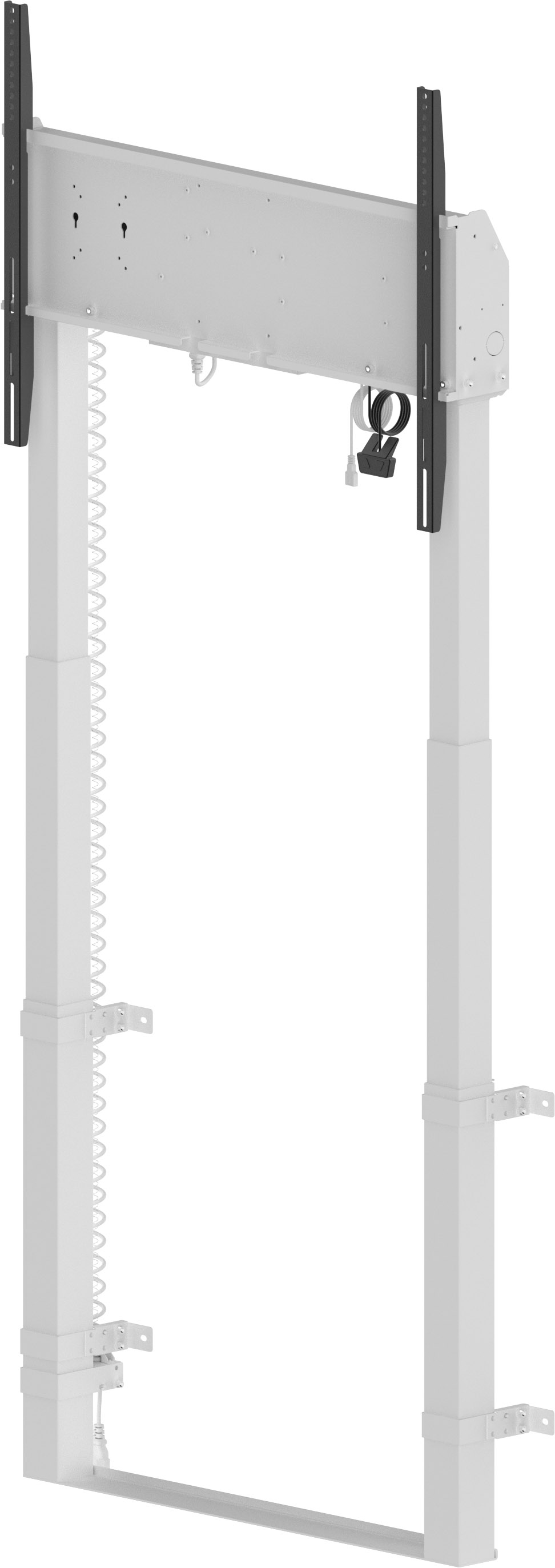 iiyama MD-WLIFT2031-W1 monitor mount / stand 2.67 m (105) Floor White
