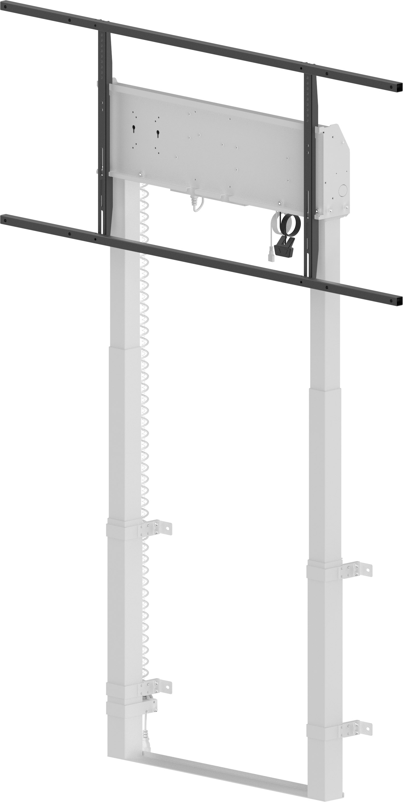 iiyama MD-WLIFT2031-W1 monitor mount / stand 2.67 m (105) Floor White
