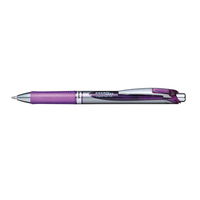 Pentel BL80-VX bol�grafo de punta redonda Bol�grafo retr�ctil con clip Violeta 1 pieza(s)