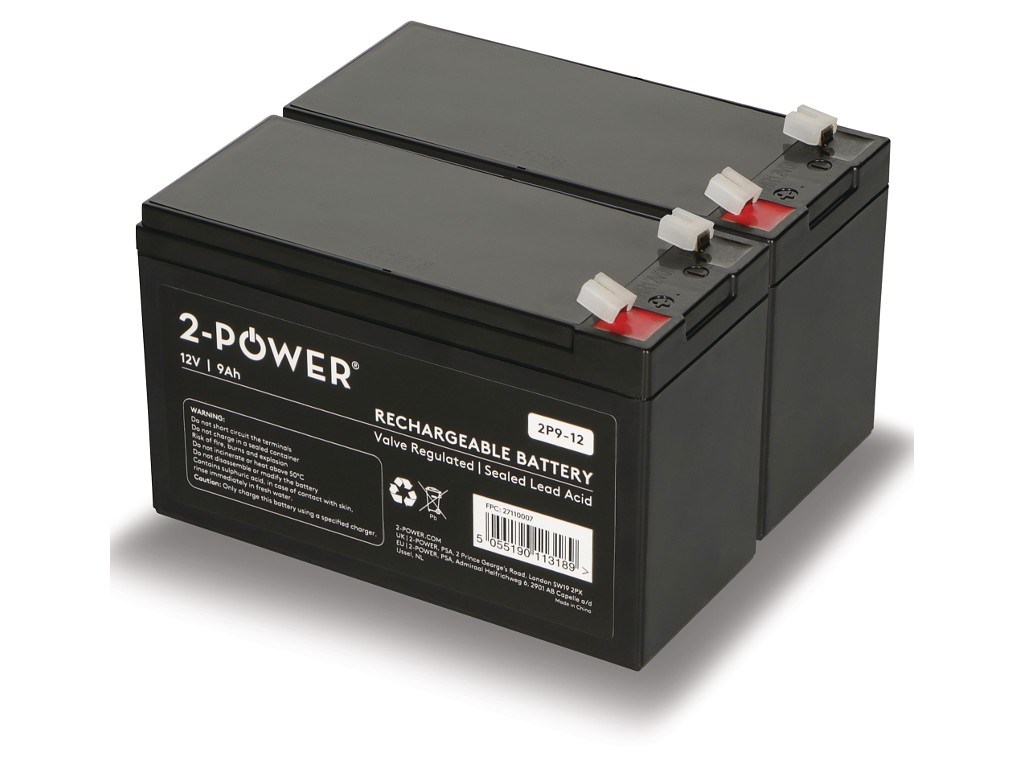 2-power Replacement Battery Kit Cells Only - Batterie - 108 mAh