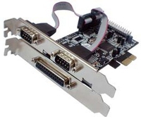 Longshine Serial & Parallel PCIe Card carte et adaptateur dinterfaces