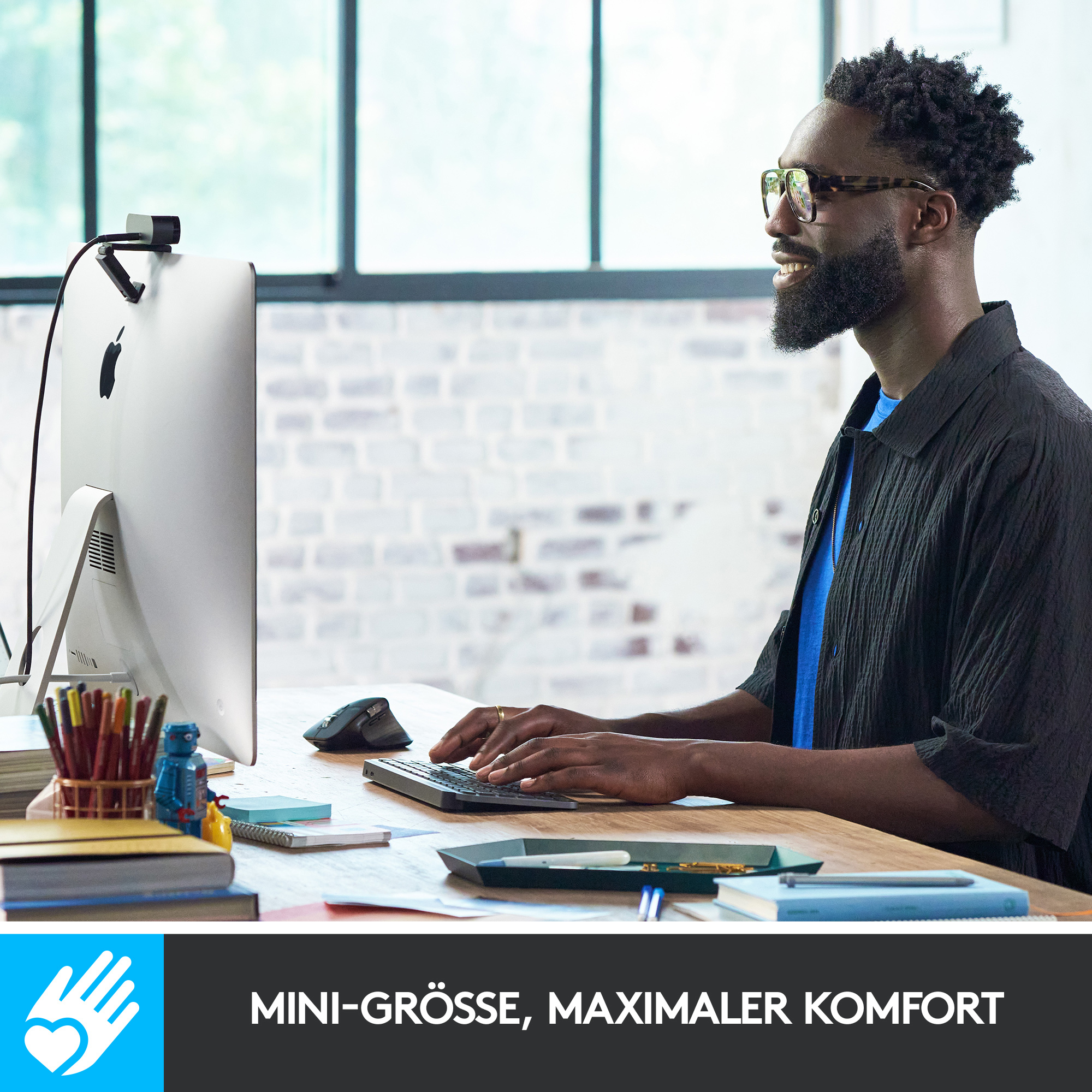 Logitech MX Keys Mini - Tastatur - hinterleuchtet