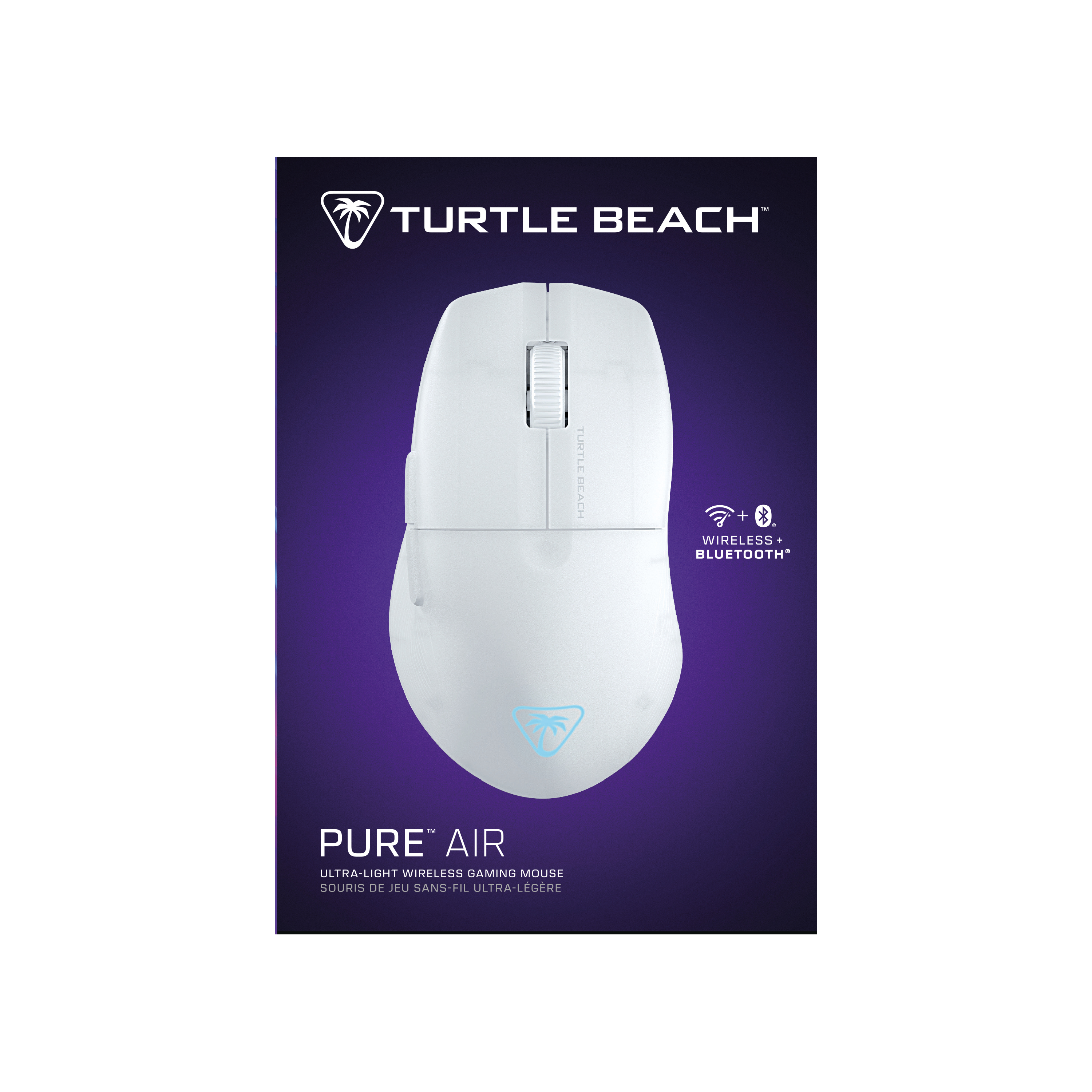Turtle Beach Pure Air Ultraleichte - kabellose und ergonomische RGB-Gaming-Maus - optischer - Maus - 26.000 dpi