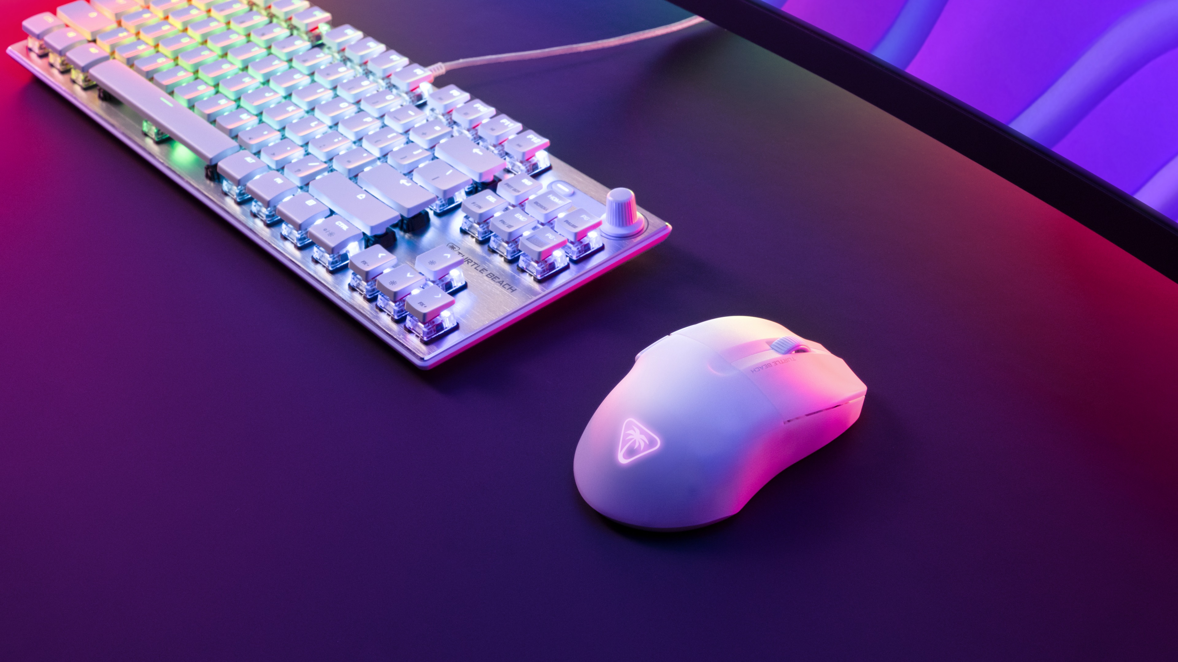 Turtle Beach Pure Air Ultraleichte - kabellose und ergonomische RGB-Gaming-Maus - optischer - Maus - 26.000 dpi