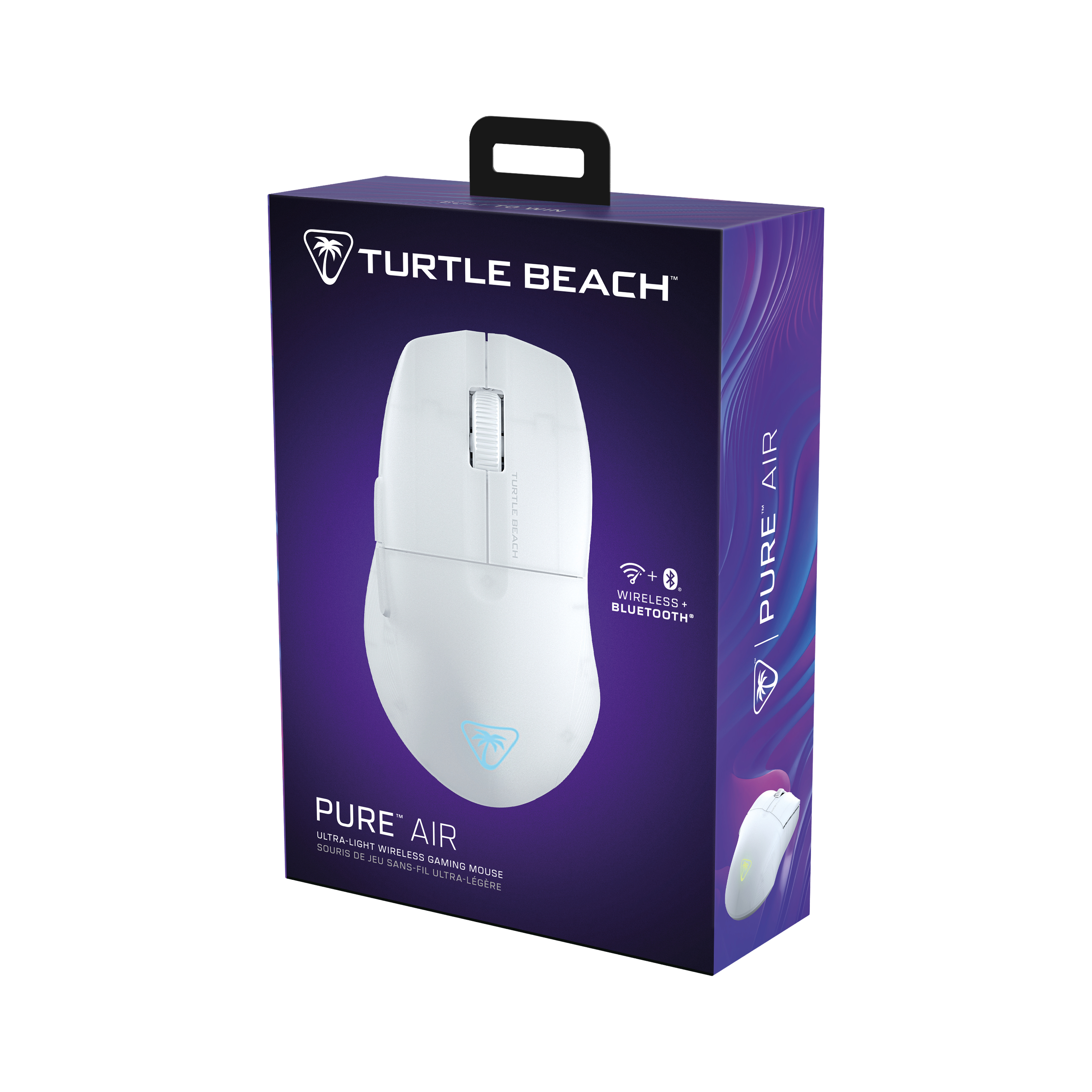 Turtle Beach Pure Air Ultraleichte - kabellose und ergonomische RGB-Gaming-Maus - optischer - Maus - 26.000 dpi