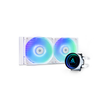 Chieftec ICEBERG 240-RGB-W - All-in-One-Flssigkeitskhler - 12 cm - Wei - AMD Sockel AM3 (Ph. II/Ath. II) - AMD Sockel AM4 (Ryzen)
